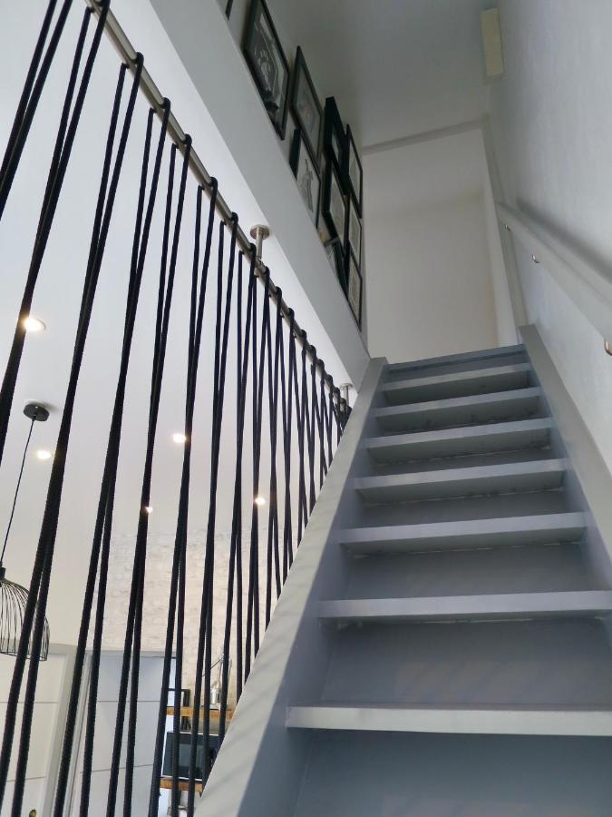 Apartamento Duplex contemporain terrasse extérieure parking Leves Exterior foto