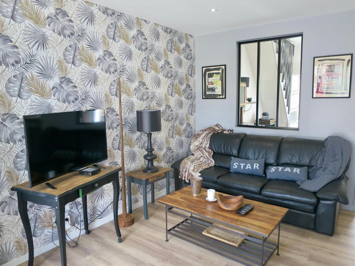 Apartamento Duplex contemporain terrasse extérieure parking Leves Exterior foto