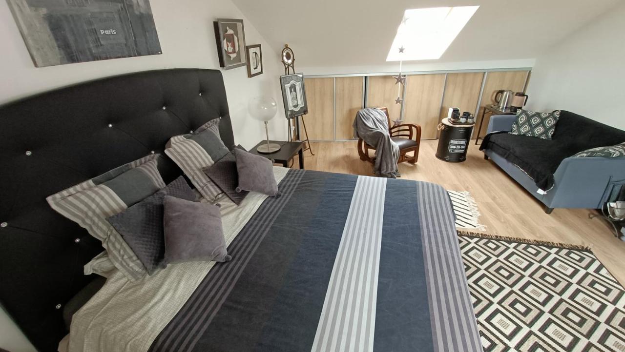 Apartamento Duplex contemporain terrasse extérieure parking Leves Exterior foto